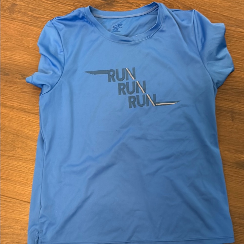 Champion Blue Short Sleeve Tee